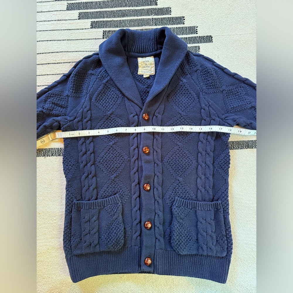 Hope & Henry Cardigan with Shawl Collar
